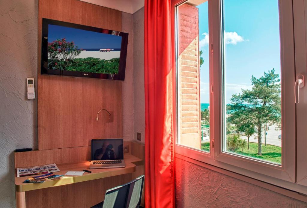 Hotel Beau Rivage Argelès-sur-Mer Rum bild